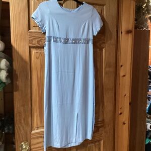 Amy Byer Vintage Dress in light blue - girls size 14